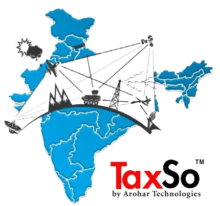 An outline map of India depicting digital communication technology